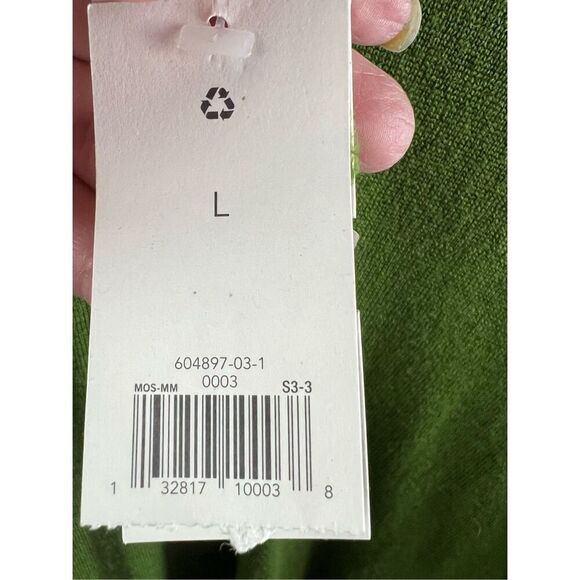 Banana Republic‎ 1/4 Zip Sweater Green Pullover - Picture 4 of 7